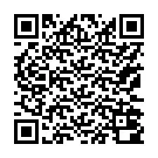 Codice QR per il numero di telefono +17172000825