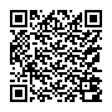 Codice QR per il numero di telefono +17172000870