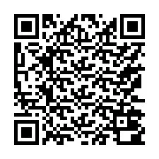 QR kód a telefonszámhoz +17172000876