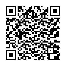 QR Code สำหรับหมายเลขโทรศัพท์ +17172000905