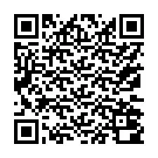 Codice QR per il numero di telefono +17172000909