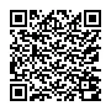 QR код за телефонен номер +17172000948