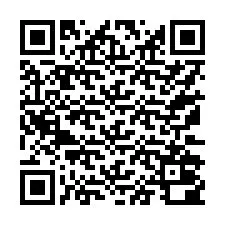 QR kód a telefonszámhoz +17172000954