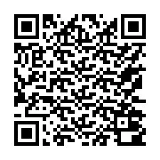 电话号码二维码 +17172000973
