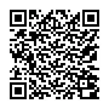 QR код за телефонен номер +17172000983