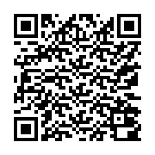 Kode QR untuk nomor Telepon +17172000988