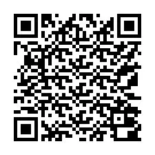 QR код за телефонен номер +17172000990