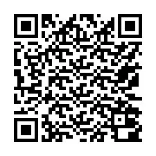 电话号码二维码 +17172000997