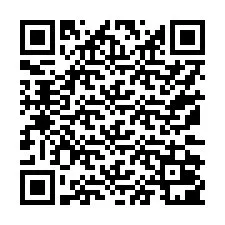 QR-koodi puhelinnumerolle +17172001014