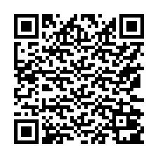 QR kód a telefonszámhoz +17172001026