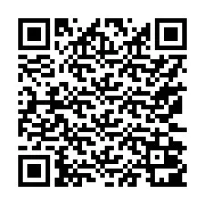 QR Code สำหรับหมายเลขโทรศัพท์ +17172001036