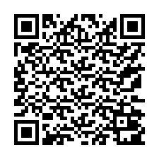 QR kód a telefonszámhoz +17172001040