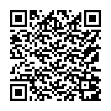 QR-код для номера телефона +17172001051