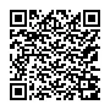 Codice QR per il numero di telefono +17172001055