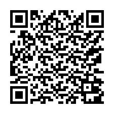 Código QR para número de telefone +17172001058