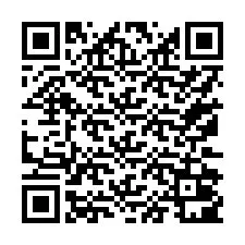 QR kód a telefonszámhoz +17172001059