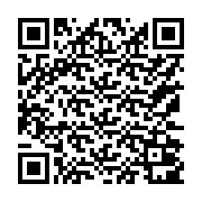 QR-koodi puhelinnumerolle +17172001061