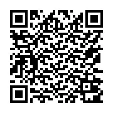 QR код за телефонен номер +17172001063