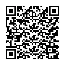 QR kód a telefonszámhoz +17172001078