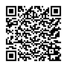 QR kód a telefonszámhoz +17172001085