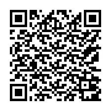 QR Code สำหรับหมายเลขโทรศัพท์ +17172001091