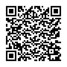 QR код за телефонен номер +17172001106