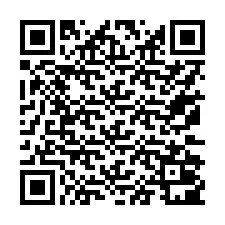 QR-koodi puhelinnumerolle +17172001113