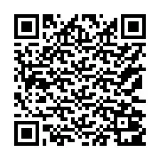 Código QR para número de teléfono +17172001131