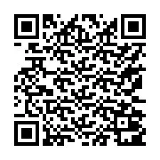 QR-code voor telefoonnummer +17172001132