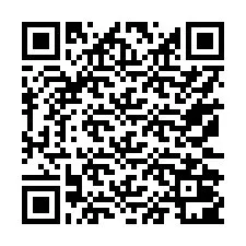 QR-код для номера телефона +17172001133