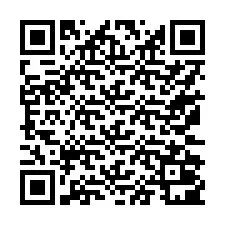 QR код за телефонен номер +17172001136