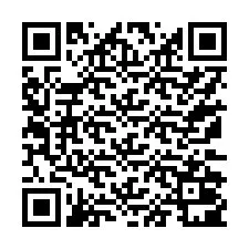 QR-code voor telefoonnummer +17172001144