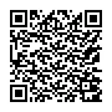 QR kód a telefonszámhoz +17172001145