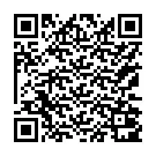 QR kód a telefonszámhoz +17172001151