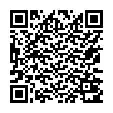 QR код за телефонен номер +17172001157