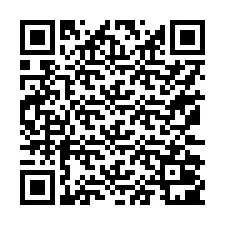 QR kód a telefonszámhoz +17172001162