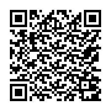 QR код за телефонен номер +17172001167