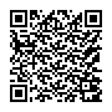 QR kód a telefonszámhoz +17172001171