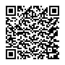 QR-Code für Telefonnummer +17172001173