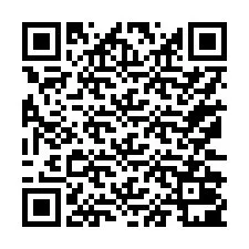 Codice QR per il numero di telefono +17172001179