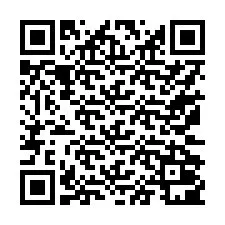 QR код за телефонен номер +17172001236