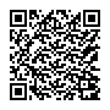 Código QR para número de telefone +17172001261