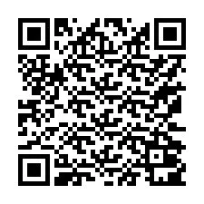 QR Code สำหรับหมายเลขโทรศัพท์ +17172001262