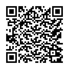 Codice QR per il numero di telefono +17172001267