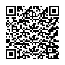 QR-koodi puhelinnumerolle +17172001270