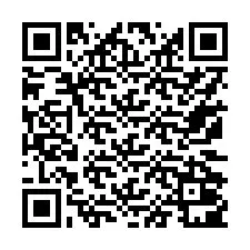 QR-код для номера телефона +17172001287