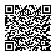 Codice QR per il numero di telefono +17172001334