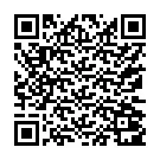 QR-Code für Telefonnummer +17172001348