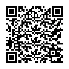 QR-koodi puhelinnumerolle +17172001423