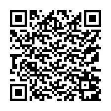 QR-koodi puhelinnumerolle +17172001510